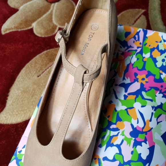 SALE!! TOP MODA WOMEN FASHION WEDGE HEEL SHOE - Picture 4 of 7